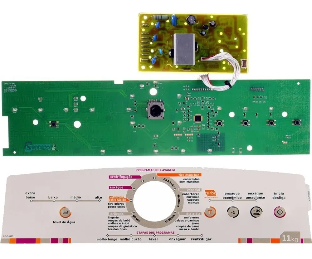 PLACA DE INTERFACE+POTÊNCIA BRASTEMP ATIVE 11KG BWL11